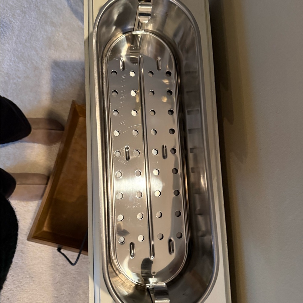 RSVP Stainless Steel Fish Poacher - Picture 2 of 5